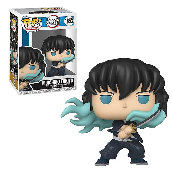 Funko Pop Demon Slayer Muichiro Tokito #1853 Boneco Colecionável Original