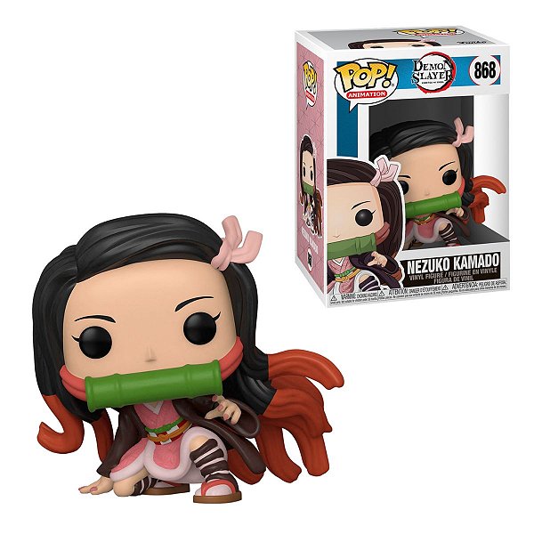 Boneco Funko Pop Demon Slayer Nezuko Kamado #868 Boneco Colecionável