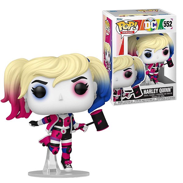 Boneco Colecionável Funko Pop DC Comics #552 Harley Quinn Arlequina Original