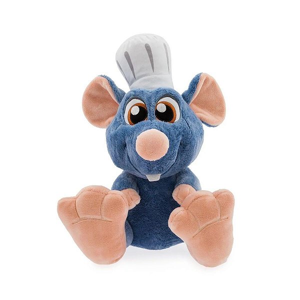 Bicho de Pelúcia Disney Fun Big Feet Ratatouille Remy 35cm Original Pixar