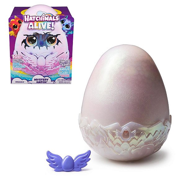 Hatchimals Alive Ovo Misterioso Dragão Interativo Sunny Original