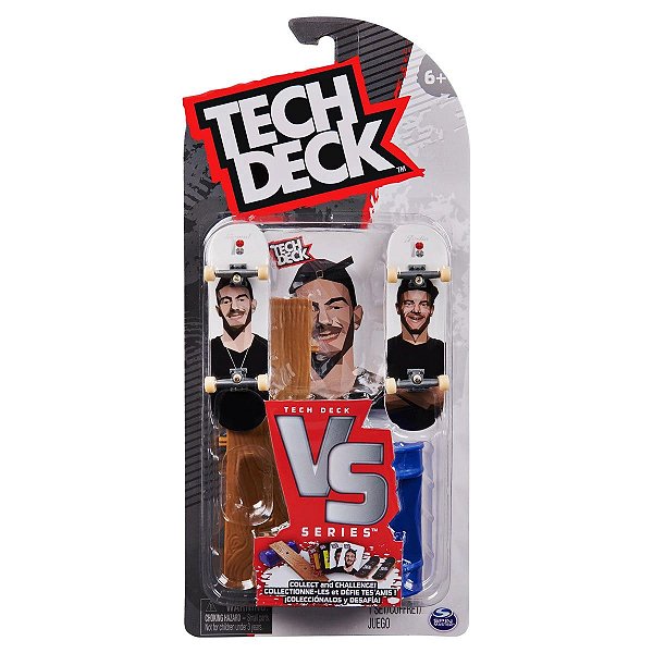 Tech Deck VS Series Plan B Sunny Kit 2 Skates de Dedo com Obstáculo