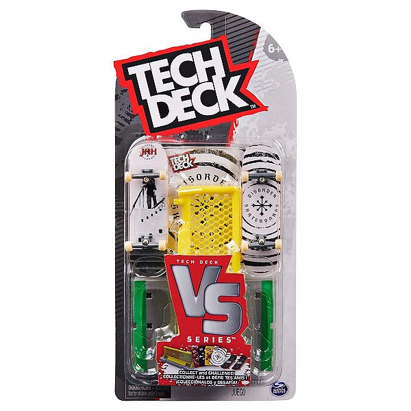 Tech Deck VS Series Disorder Sunny Kit 2 Skates de Dedo com Obstáculo