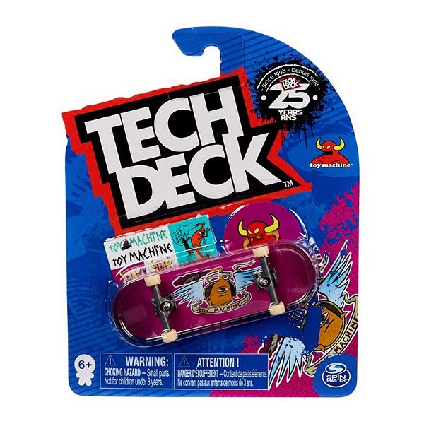 Tech Deck Toy Machine Sunny Skate de Dedo Fingerboard Oficial