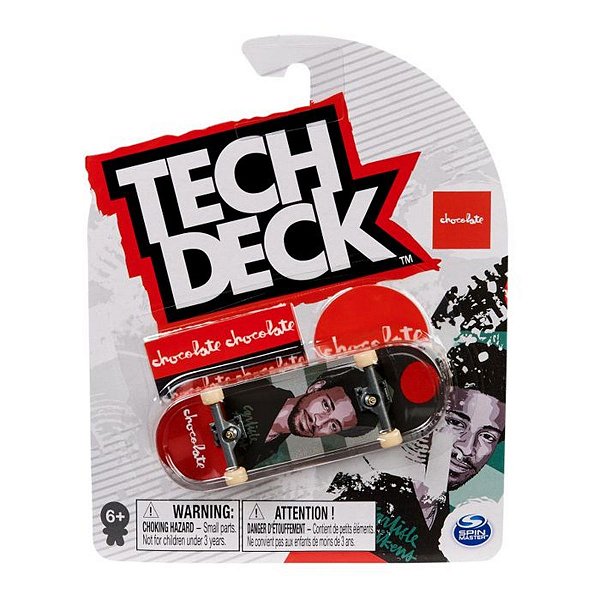 Tech Deck Chocolate Carlisle Aikens Sunny Skate de Dedo Fingerboard Oficial