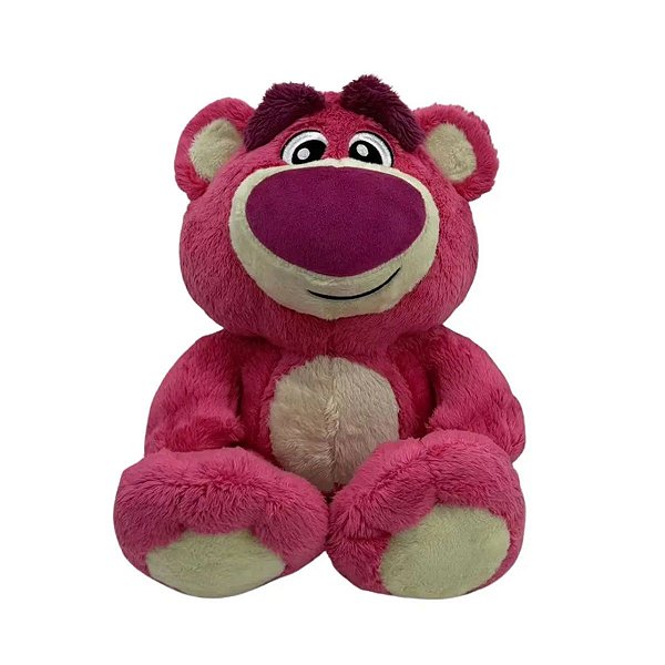 Bicho de Pelúcia Antialérgico Lotso Big Feet Disney Toy Story 25cm Fun Divirta-se