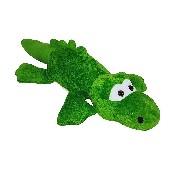 Jacaré de Pelúcia Plush Macio Fizzy Toys Animal Selvagem