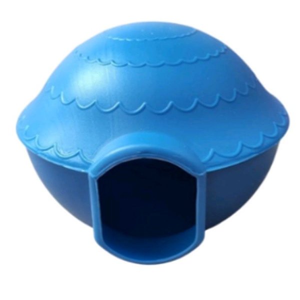 Casinha Plástica Iglu Colorida Para Hamster