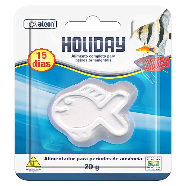 Alcon Holiday Para 15 dias 20g