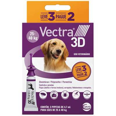 VECTRA 3D CAES 4,7ML 25 A 40KG 3UN
