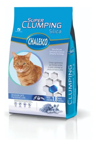 Areia Sílica Super Clumping 1,8kg