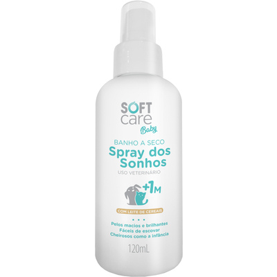 Soft Care Baby Banho A Seco Spray 120ml