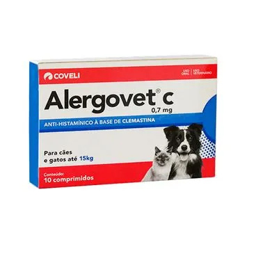 Alergovet 0,7mg 20 Comp