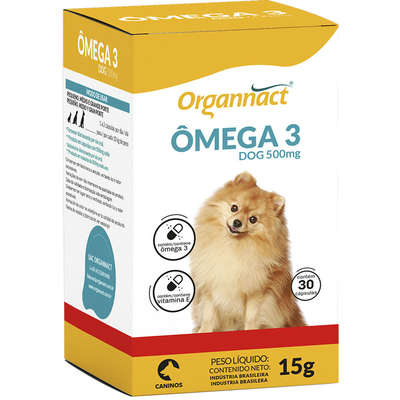 Ômega 3 Dog 500mg 30 Caps