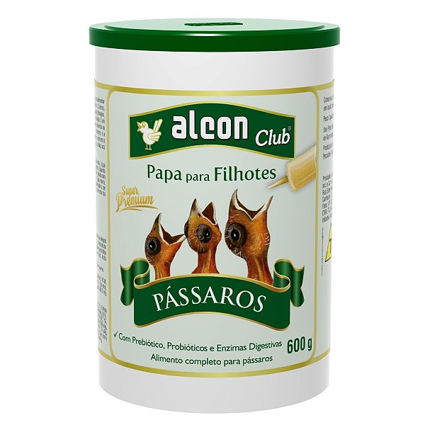 Papa Alcon Para Todos Os Pássaros 600gr
