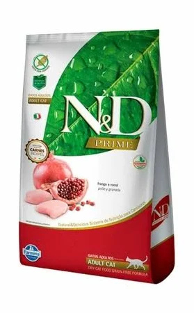 RACAO ND PRIME FELINE CASTR FRANGO 1,5KG