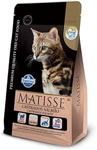 RACAO MATISSE CASTRADOS SALMAO 7,5Kg