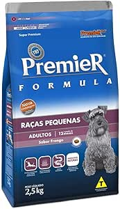 RACAO PREMIER FORM AD R PEQ CARNE 2,5KG