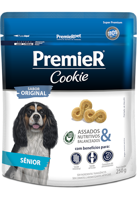 Cookie Premier Cães Ad Sênior 250gr
