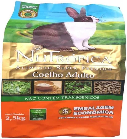 Nutrópica Coelho AD 2,5kg