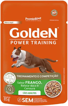 Sache Golden Gourmet Power Training Cães AD 85gr