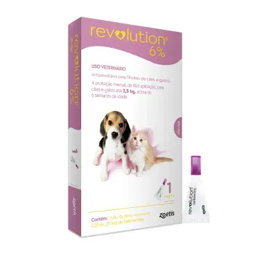 Revolution 15mg Filhotes Ate 2,5kg Unid