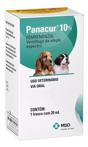 Vermifugo Panacur Susp Filhote 20ml