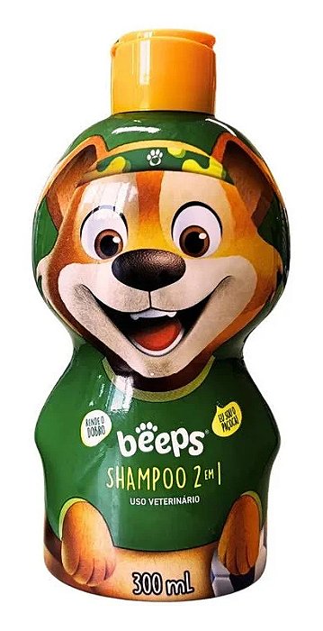 Shampoo Beeps Caes 2 Em 1 Edicao Futebol