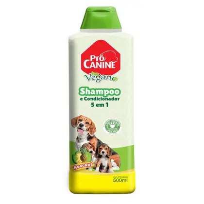 Shampoo Procanine Vegano 5X1 Abacaxi 500ml