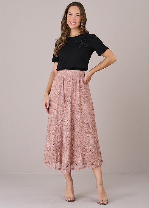 Saia Lidia Midi Godê Rosê Tatá Martello