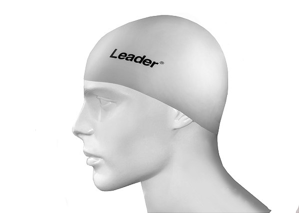 Touca de Natação 100% Silicone Leader