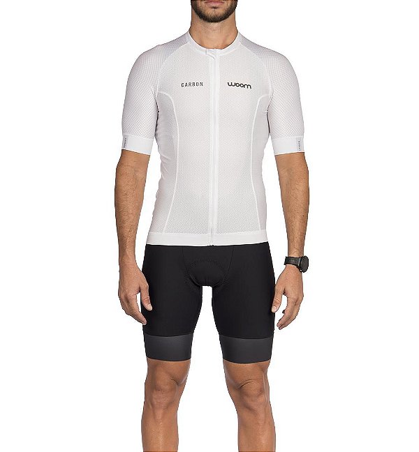 Camisa de Ciclismo Woom Carbon Ice Legend Masculina 2023