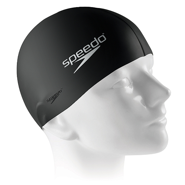 Touca Silicone Lisa Preta Speedo