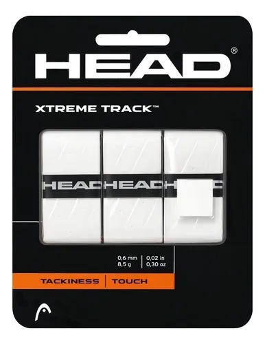 Overgrip Head Xtreme Track Branco - Kit 3 unidades