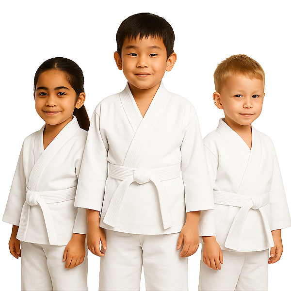 Kimono Infantil Haganah Karate Reforçado + Faixa