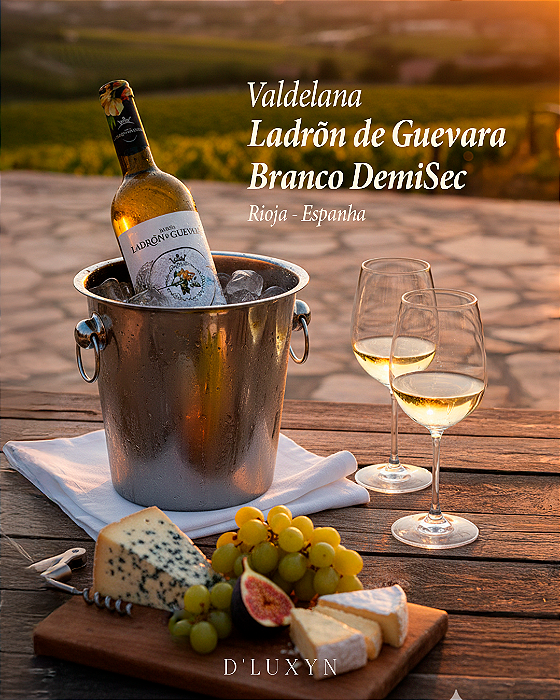 Vinho Fino Demi-Sec Branco - Ladrõn de Guevara