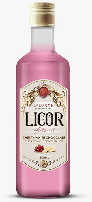Licor Fino de Cereja c/ Chocolate Branco