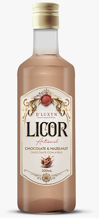 Licor Fino de Chocolate c/ Avelã