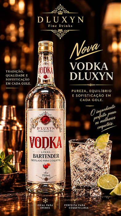 Caixa c/ 06 Vodka 750ml
