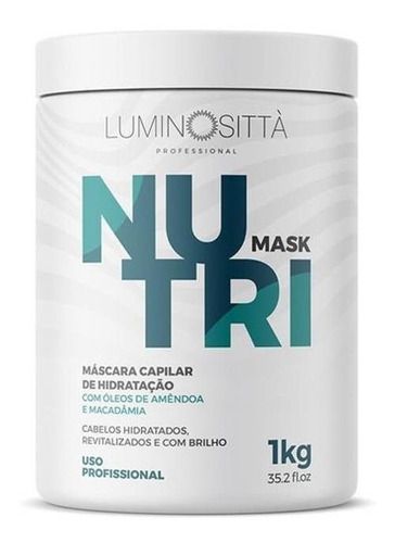 Máscara Nutri Mask Hidratação Profunda 1 Kg Luminositta