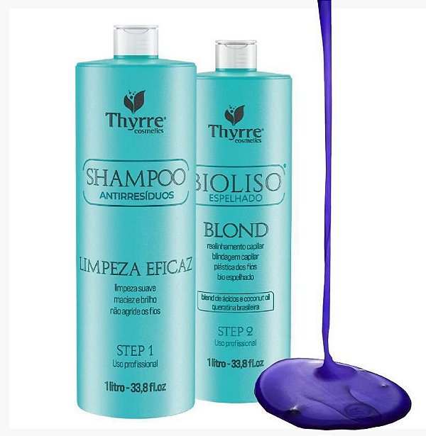 Kit Progressiva Bioliso Espelhado 1L - Eaê