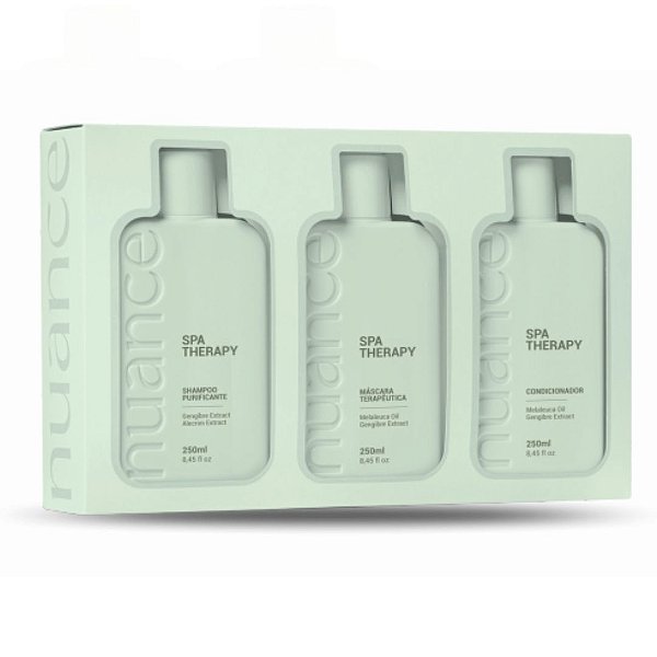 Kit Spa Therapy Terapia Capilar Home Care Nuance