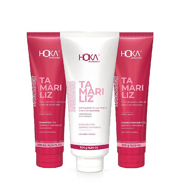 KIT TAMARILIZ FORTALECIMENTO CAPILAR - HOKA PROFESSIONAL