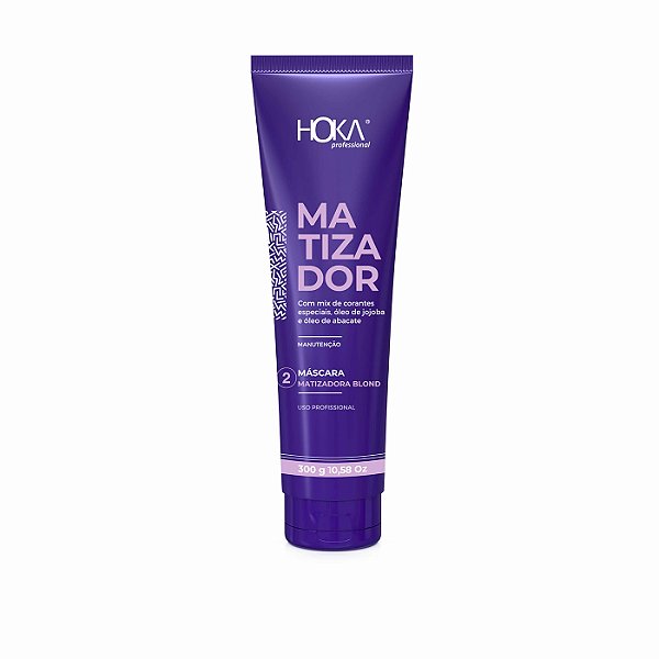 MÁSCARA MATIZADORA BLOND 300g - HOKA PROFESSIONAL
