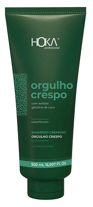 SHAMPOO ORGULHO CRESPO HOME CARE 500ML - HOKA PROFESSIONAL