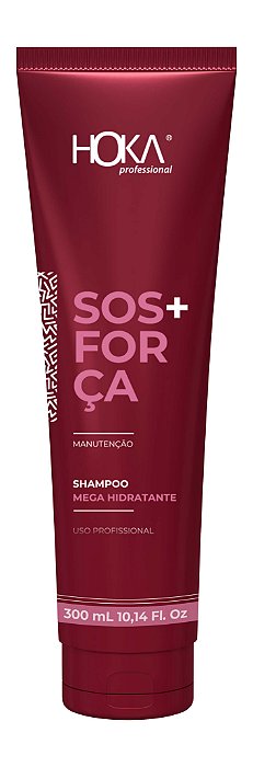 SHAMPOO SOS + FORÇA HIDRATANTE 300ml - HOKA PROFESSIONAL