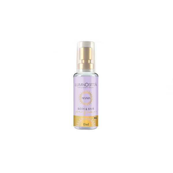 Perfume Para Cabelo E Corpo Nevara 15 Ml Luminosittà