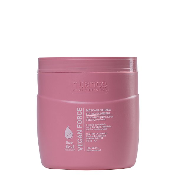 Máscara Vegan Force Time Reset 1kg Nuance
