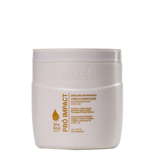 Máscara Pró Impact Time Reset 1kg Nuance