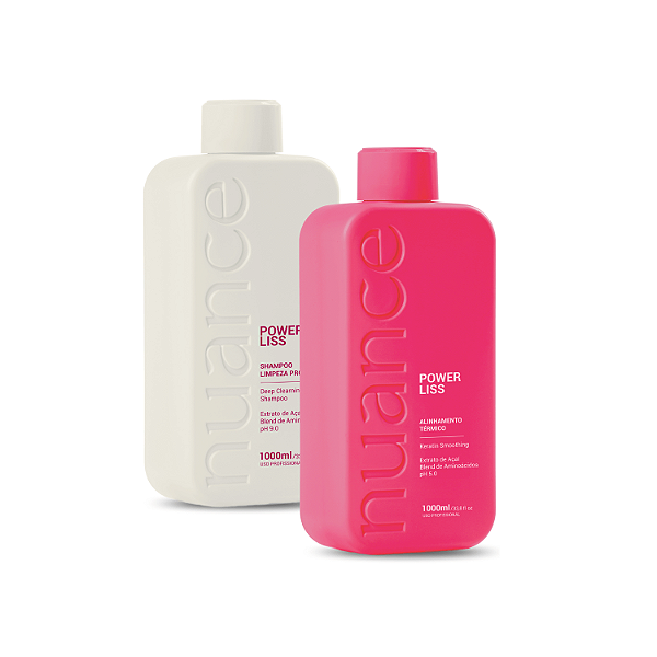 Kit Progressiva Power Liss 2 itens Nuance Professional